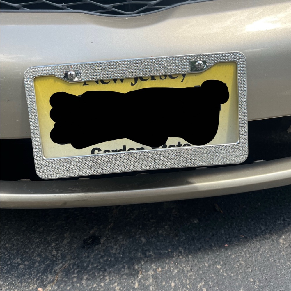 Bling Licence Plate Frame - Picture 2 of 5